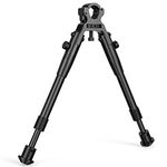 EZshoot Clamp-on Bipod, Height from 8"-10" Barrel Bipod for Rifle, Quick Release Design Barrel Size: 0.43 to 0.75 Inches