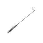 KAMaster Pigtail Food Flipper Stainless Steel Meat Hooks Cooking Barbecue Turners Hooks Grill Accessories for BBQ Steak,Tri-Tips, Patties Sausages Ribs Chicken Breast Roasts Bacon Veggies and More