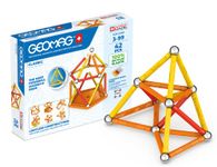 Geomag Classic - 42 Pieces - Magnetic Construction for Children - Green Collection - 100 Percent Recycled Plastic Educational Toys