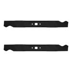 (2) Troybilt Push Mower Mulching Blades for 21" Deck Replaces 942-0741A