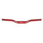 UPANBIKE MTB Mountain Bike Bicycle Short Kids Handlebar φ31.8mm*440mm Riser Bar(Fuchsia)