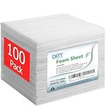 DAT 100 Pack Foam Sheets, 12" x 12"