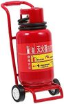 DOITOOL 1 Set Trolley Fire Extinguisher 1: 12 Fire Extinguisher Micro Landscape Decor Mini Fire Extinguisher Fire Extinguisher Decoration Miniature House Decorations Thing Furniture Alloy