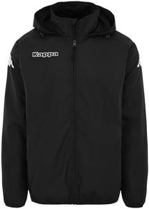 Kappa Martio Chaqueta Entrenamiento, Unisex Adulto, Negro, L