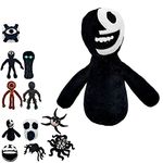 BCASA Doors Figure Plush,Horror Monster Pillow For Kids And Fans Gifts And Decor Birthday Halloween Thanksgiving Christmas (F)