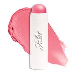 Julep Skip The Brush Cream to Powder Blush Stick - Peony Pink - Blendable and Buildable Color - 2-in-1 Blush and Cheek Makeup Stick