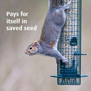 Jacobi Jayne Squirrel Buster Classic Bird Feeder – Squirrel & Pigeon Proof Metal, Easy Clean Hanging Seed Feeder for Garden Birds