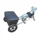 Dog carts with 2 Vacuums Wheels to 