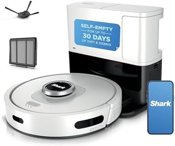Shark Matrix Clean | Robot Vacuum Cleaner with Powerful Suction for Pet Hair, Rugs, Carpets & Hard Floors | Self-Empty Base | 60-Day Capacity | Voice Control | LiDAR Navigation | Cool Grey | AV2511AE