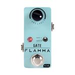 FLAMMA Noise Gate Pedal FC10 Noise Killer Guitar Pedal Noise Suppressor Effect 2 Modes for Electric Guitar and Bass True Bypass