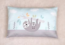 NEW COMERS Cotton Baby Pillow with Super Soft Imported Fabric|1 Month to 5 Year Kids Pillows|Animal & Cartoon Prints|Infant Pillow,Bed Set,Head Shaping,Neck Support-12 X 18 In-211, Multicolor