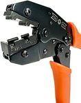 GIZWIZ Lightweight Ratchet Crimp Tool for Non-insulated Flag Terminals AWG 22-14 G-L2F1