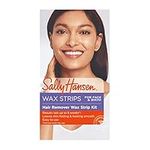 Sally Hansen Hair Remover Wax Strip Kit for Face, Brows & Bikini, 34 Strips (17- Double Sided Strips)