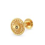 Malabar Gold & Diamonds 22k (916) Yellow Gold Nose Pin