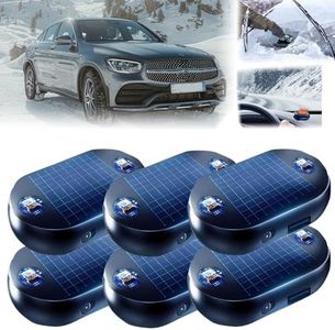 Valentines Day Gifts 6 Packs Car Interference Antifreeze Instrument,Solar AntiFreeze Electromagnetic Car Snow Removal Device,Portable Car Defroster,Fast and Efficient Ice Scrapers for Windshield