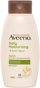 Aveeno Daily Moisturising Light Fragrance Gentle Scent Body Wash Nourish Hydrate Normal Dry Sensitive Skin PH-Balanced 354mL