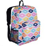 Wildkin 16-Inch Kids Backpack for Boys & Girls, Perfect for Elementary School Backpack, Features Padded Back & Adjustable Strap, Ideal Size for School & Travel Backpacks (Aztec)