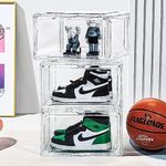 Lineden Shoe Storage Box, Clear Pla