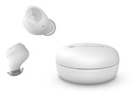 Motorola Sound MOTO BUDS 150 - Wireless Earbuds - Bluetooth - Water and sweat resistant - Touch and voice control - 18 hours playtime - White