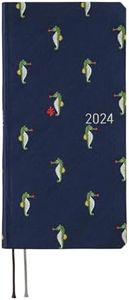 Hobonichi Techo 2024 Weeks [Japanese/Weekly Monthly Planner/Tall and Slim Size/April Start] Bow & Tie: Tiny Dragons