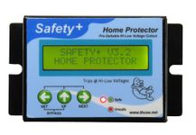 Safety+ Single Phase 230VAC Digital Adjustable Home Protector High & Low Voltage Protection Surge Spike Protection Upto 4000V (4KV)