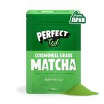 PerfectTed Matcha Powder, Ceremonial Grade Japanese, 100g (100 Servings), Perfect for Lattes & Smoothies | Premium Matcha Fuel | with L-Theanine | Antioxidants | Vegan | Gluten-Free (100g)