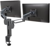 Kensington SmartFit Ergonomic Dual Monitor Pivoting Arm Mount (K60273WW)