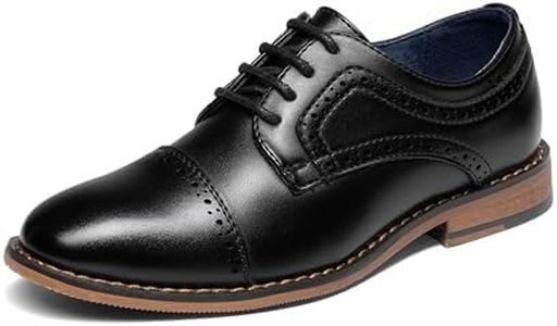 Bruno Marc Little Kid Prince_K_1 Black Boy's Classic Oxfords Dress Shoes Size 13 M US Little Kid