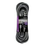 15 FT Heavy Duty Air Conditioner and Appliance Extension Cord, 14 Gauge, 15 Amp, ETL Listed, Grey