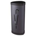 Alba Umbrella Stand, Black