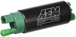 AEM 50-1200 E85 In-Tank Fuel Pump, Black, 4.055 x 1.535 x 1.535 inches