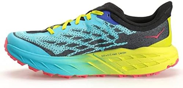 Hoka One Women's Speedgoat 5 Running Shoes, Scuba Blue Black, 8 US