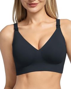 momcozy Sujetador Lactancia CoolFit, Brasier de Maternidad para Amamantar, Jelly Strip Sujetadores sin Aros, Ultra Elásticos y sin Costuras