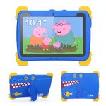 C idea Kids Tablet 10 Inches, Android 13 Tablets For Kids Age 3-7, 4GB RAM 64GB ROM, Cute Design, iWawa Parental Control APP, Wifi, Dual Cameras, Tablets For Children