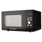 Hamilton Beach Microwave, 30L, 950W, Family-Size, Digital Controls, 8 Pre-Set Programs, 5 Power Levels, Large Capacity, Defrost Function, Child Lock, Black - HB30FUXP04