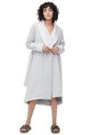 UGG Women's W Duffield Ii Bathrobe, Seal Heather, L