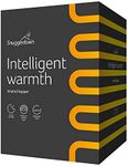 Snuggledown Intelligent Warmth Electric Blanket Double - Luxury Heated Blanket with Dual Controls, Foot Warmth & 9-Heat Settings | 100% Cotton Casing, Auto Shut-Off, Washable (135 x 190cm)