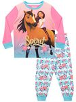 DreamWorks Girls Spirit Riding Free Pajamas Multicoloured Size 6