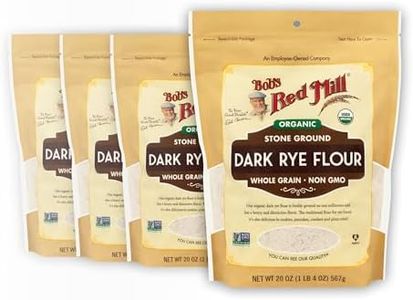 Bob's Red Mill Organic Dark Rye Flour, 20-ounce (Pack of 4)
