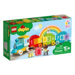 LEGO Duplo My First Number Train, Learn to Count 10954 Building Toy (23 Pieces), Multi Color