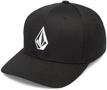 Volcom Full Stone Flexfit Hat - Men's Cap Black