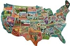 TDC Games US Map Puzzle Great Ameri
