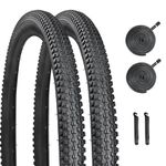 YILUXING Mountain Bike Tire Replacement Kits, 24/26X 2.125 Bike Tire Folding Bicycle Tires for Mountain Bike Bicycle On or Off Road Use