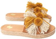 SILVIA COBOS Salsa Flatform Espadrille Sandals for Women Sandalias De Mujer Yellow 5