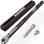 Aiourx 1/2 Inch Drive Click Torque Wrench Set 20-295 Ft.-Lb. / 27.1-400.2 Nm Black