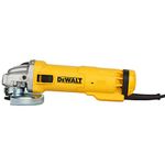 DEWALT DWE4215 1100Watt 125mm Heavy Duty Medium Angle Grinder with DES Technology and Innovative Anti Vibration system (5in)