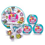 5 Surprise Toy Mini Brand Series 1 Collector's Kit - Mystery Capsule Real Miniature Toys by Zuru (3 Capsules + 1 Collector's Case), Multicolor