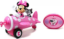 Jada 253074003 Minnie Roadster Plane,White,pink