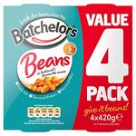 Batchelors Baked Beans 4 Pack (420 Grams) 100% Irish