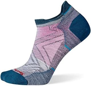 Smartwool SW001668052S Women's Run Zero Cushion Low Ankle Socks Medium Gray S